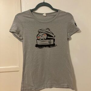 Gray Disney Pixar Bao Graphic T-Shirt